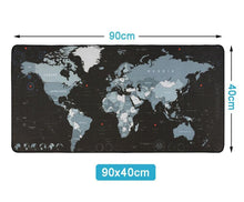 Load image into Gallery viewer, Extra-large World map Mousepad II-708023-Gamers' Surface NZ