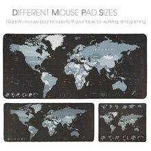 Load image into Gallery viewer, Extra-large World map Mousepad II-708023-Gamers' Surface NZ