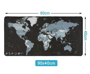 Extra-large World map Mousepad II-708023-Gamers' Surface NZ