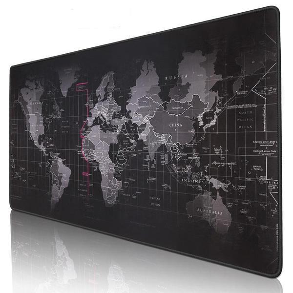 World Map Oversized Gaming Mouse Pad-708023-Gamers' Surface NZ