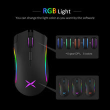 Load image into Gallery viewer, Delux M625 RGB Backlight FPS Gaming Mouse-Gamers&#39; Surface NZ
